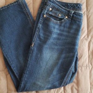 Melissa McCarthy classic med wash boot cut jeans